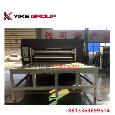 YK-1424 Chain Feeder 2 Color Flexo Printing Machine Macchina per la produzione di scatole ondulate