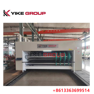 YK-1424 il tipo la stampante ondulata d'alimentazione Slotter di Flexo del cartone della catena muore macchina della taglierina