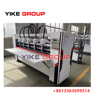 YIKE GROUP 3000MM 4/6 Manuale Creaser Scorer Thin Blade Scorer Machine Con coltelli elettrici regolabile