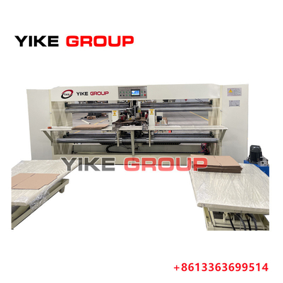 YK-2000 Semi Automatic Stitching Machine Double Pieces Carton Box Made From Yike Group