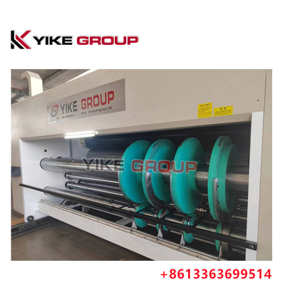 1600x3000MM Stampa a catena a alimentazione slotter die cutter machine cartone confezionato da YIKE GROUP
