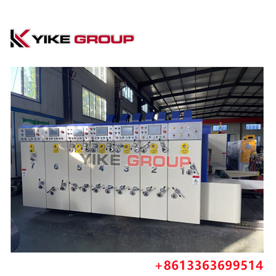Stampatrice di Flexo di colore YKHS-1426 4 con Slotter e tagliare