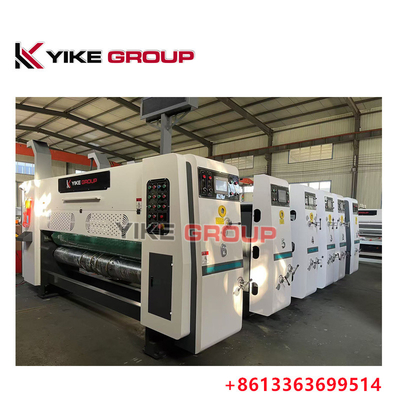 YIKE GROUP 1200X2400MM Stampa Flexo Slotter Machine per la fabbricazione di scatole di cartone