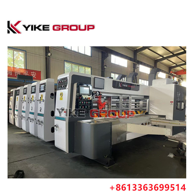 YIKE GROUP 1200X2400MM Stampa Flexo Slotter Machine per la fabbricazione di scatole di cartone