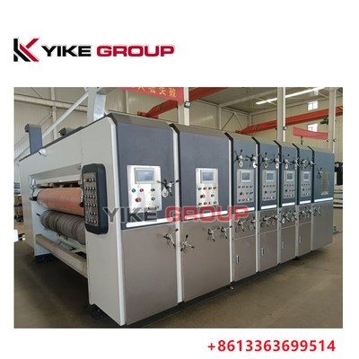 YIKE GROUP Velocità 150pcs/min Completamente automatico 415V 440V Flexo Stampa Slotter Machine