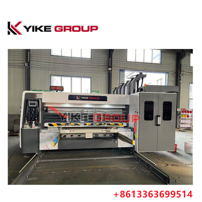 Maggiore dimensione di stampa 1450X2500 Maschera di taglio a piombo automatico Flexo 3 colori Slotter Diecutter